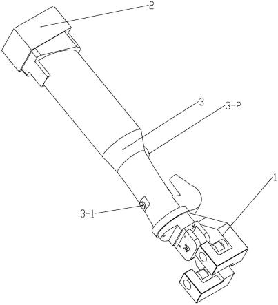 一种扁铜线折弯用电动液压迷你型手持折弯机的制作方法