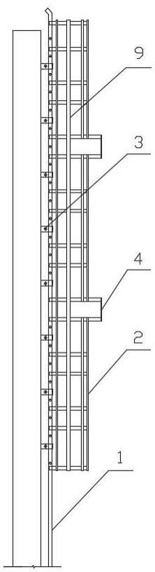 一种带防护作用的直爬梯的制作方法
