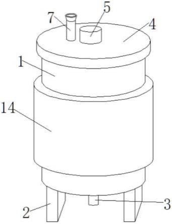 一种乳酸亚铁糖浆生产用电加热搅拌保温罐的制作方法