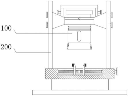 一种模拟在发动机缸内状态下测量活塞环间隙的套筒的制作方法
