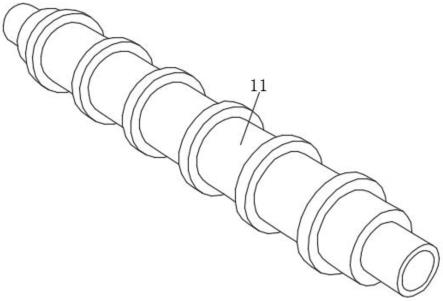 一种具有防护结构的聚乙烯缠绕结构壁B型克拉管的制作方法