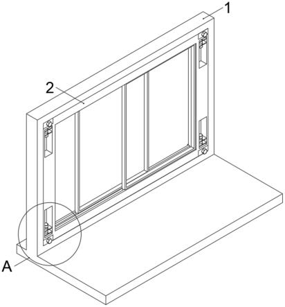 一种便于拆卸的铝型材门窗机构的制作方法