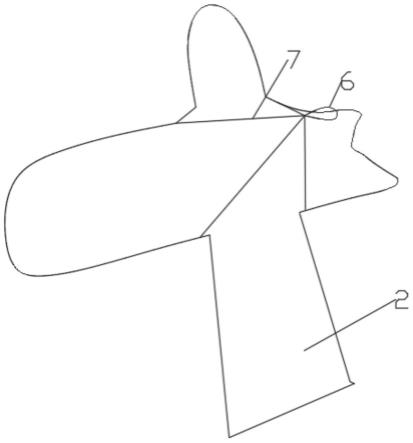 一种翅膀可弯折的硬翅风筝及其组装方法与流程