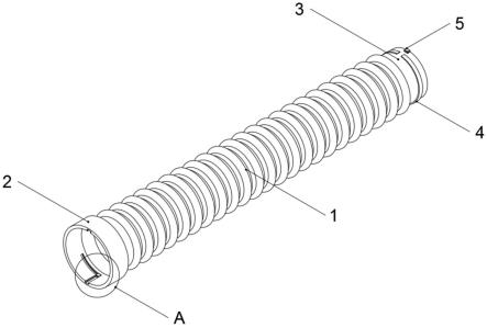 一种扩口钢带管的制作方法