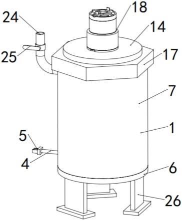 一种松香生产用节能蒸馏罐的制作方法