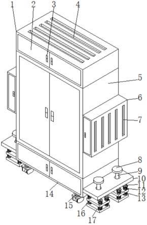 一种电气自动化设备用电气柜的制作方法