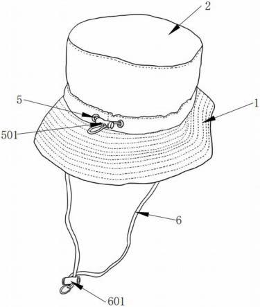 一种可翻折收起便于携带的帽子的制作方法