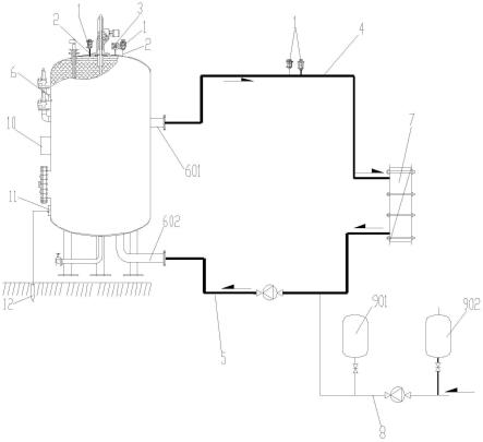 全浸没式电极热水锅炉防氢爆炸设计装置的制作方法