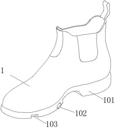 一种防滑保暖雪地鞋的制作方法