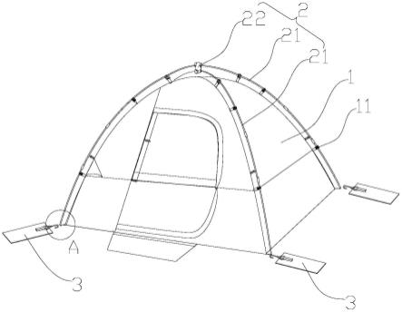 一种室内帐篷的制作方法