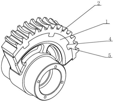 一种用于阀门驱动装置的钢-铜复合蜗轮的制作方法