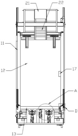 一种钢结构一体化电梯用逃生装置的制作方法