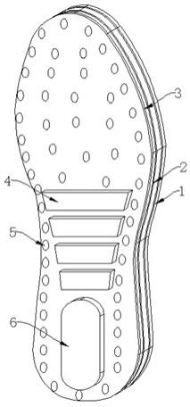 一种基于再生牛皮纤维吸湿排汗功能的鞋垫的制作方法