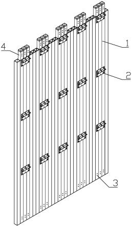 一种装配式钢结构建筑钢管束组合墙的制作方法