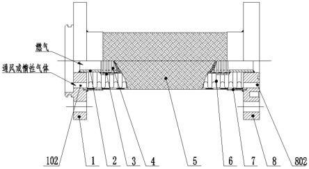一种双层壁波纹管的双向通气方法及其结构与流程