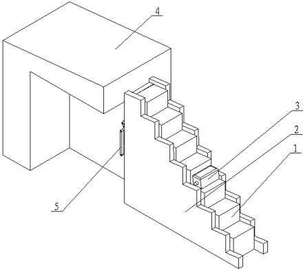 一种斜行电梯步进式输送装置及其同步控制方法