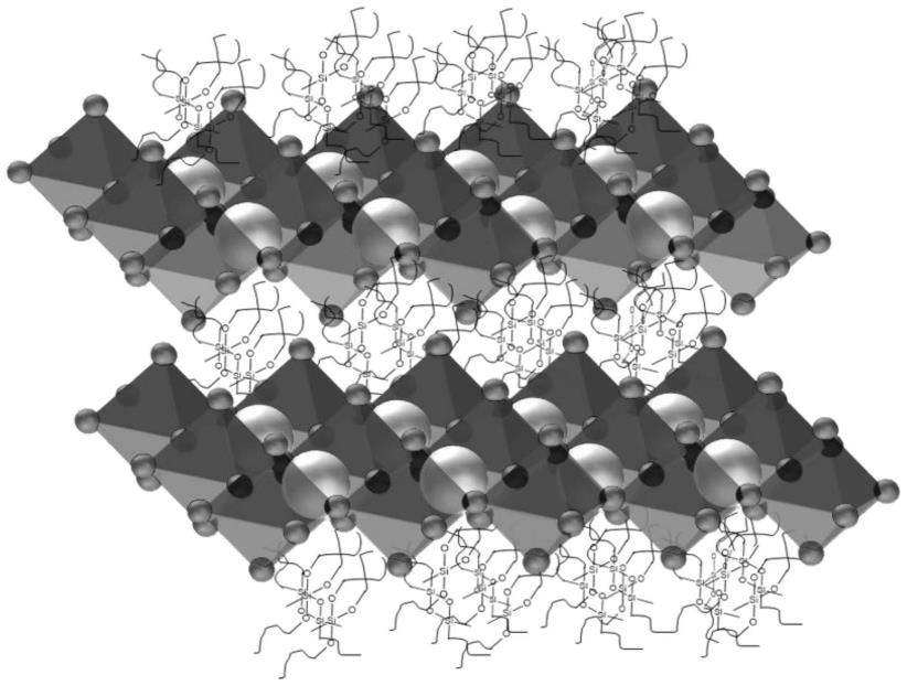 叠层结构的高稳定性钙钛矿发光材料的制备方法及其应用与流程