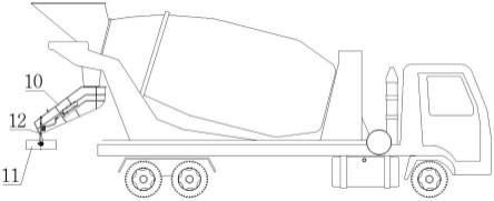 一种混凝土运输罐车的料斗接料装置的制作方法