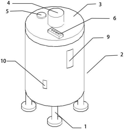 一种可监测温度的洗发水生产用搅拌混合罐的制作方法