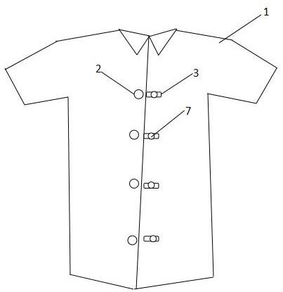 一种衬衫用移动定位扣结构的制作方法