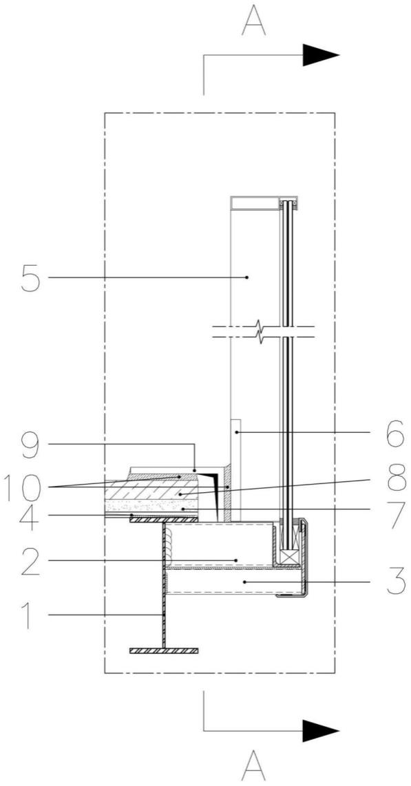一种楼梯地面石材缝隙收口处理装置的制作方法