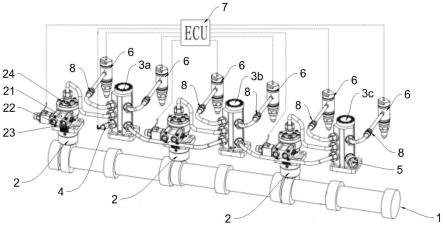 电控单体泵式高压共轨燃油喷射系统的制作方法