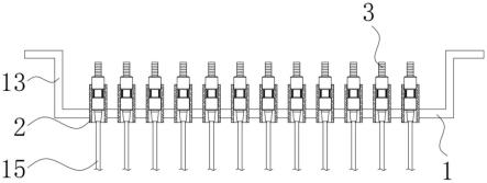 一种光纤检测仪用线序排列结构的制作方法