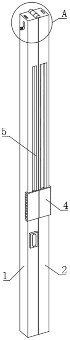 一种建筑工程垂直检测尺的制作方法