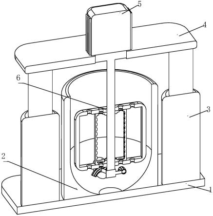 一种搅拌深度可调式机械搅拌器的制作方法