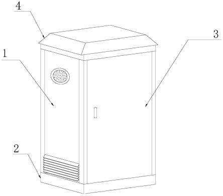 一种具有散热防水功能的电表箱的制作方法