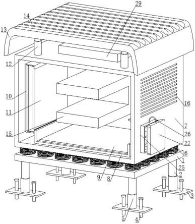 一种建筑防雷接地电阻测试端子保护盒的制作方法