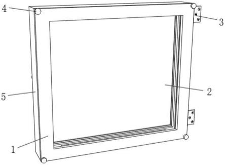 一种铝合金门窗安装结构的制作方法