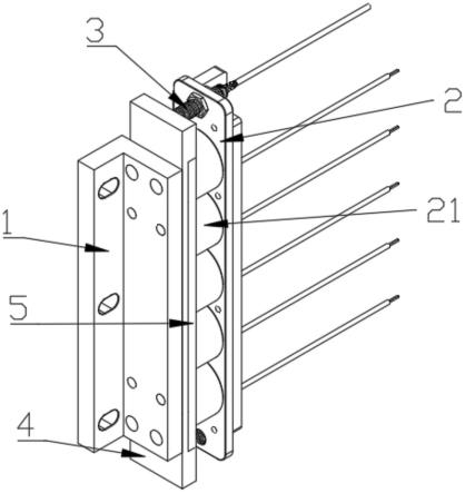 一种特种设备运输车箱体锁紧用强力电磁铁结构的制作方法
