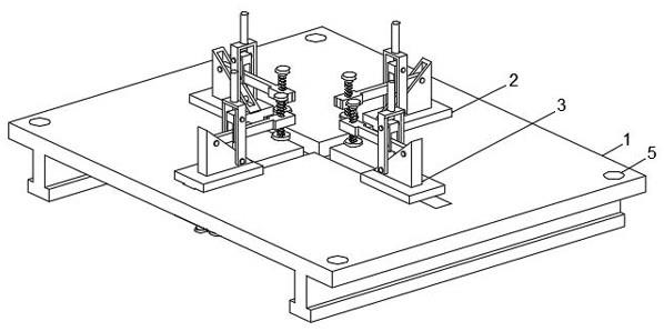 一种用于后泵壳加工使用的定位工装的制作方法