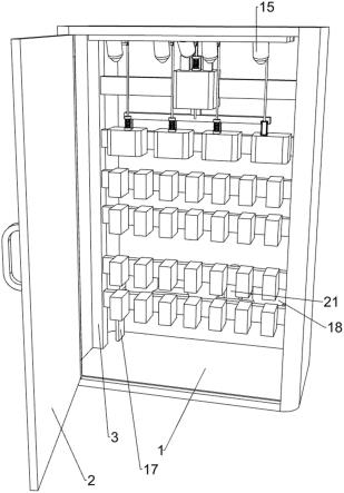 一种具有阻燃功能的电开关控制柜的制作方法