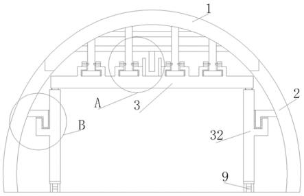 一种模块化装配式隧道台车的制作方法