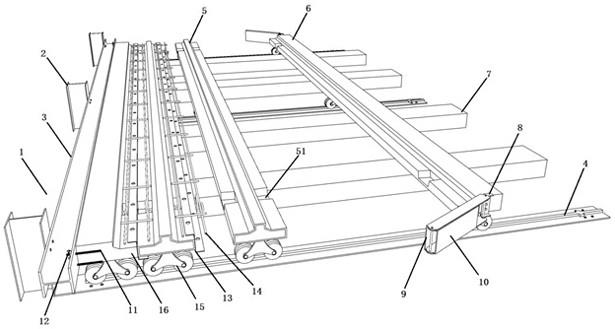 一种钢肋混凝土上翼缘板的正向制作设备及制作方法与流程