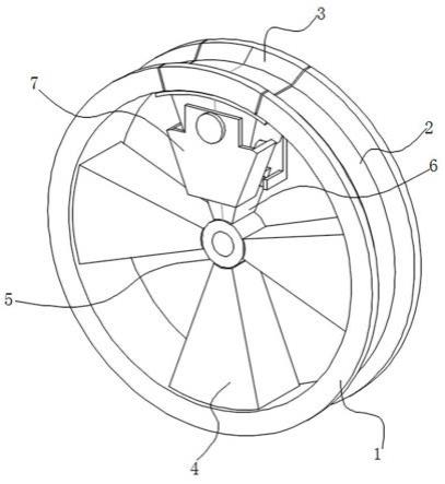 一种方便安装轮胎的自行车车圈的制作方法