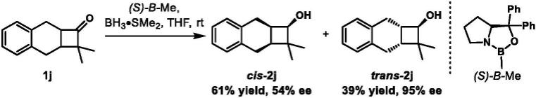 一种手性环丁醇化合物的合成方法、手性环丁醇及用途与流程