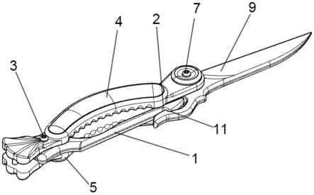 一种带有背锁固定结构的小鸟折刀的制作方法