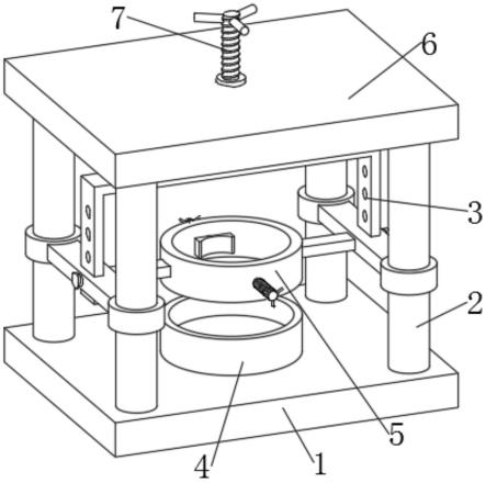 一种发电机定子压装用限位夹具的制作方法