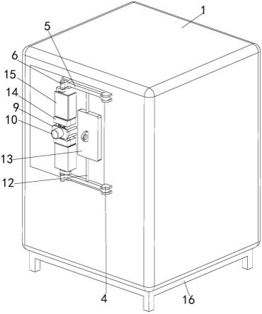 一种具有防误开门结构的高低温交变湿热试验箱的制作方法