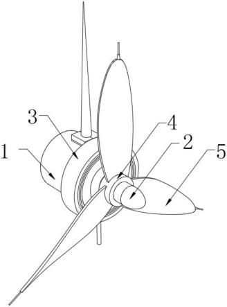 一种风力发电机防雷装置的制作方法