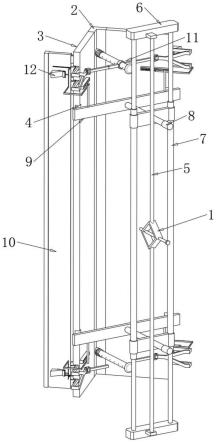 一种构造柱单面模板固定装置的制作方法