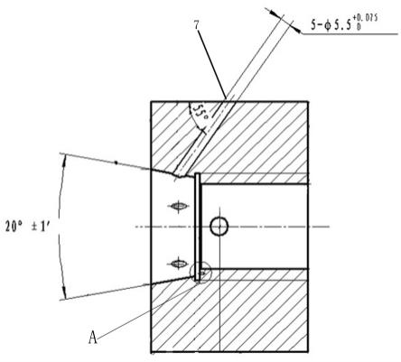 一种测量锥孔空间角度的装置及方法与流程