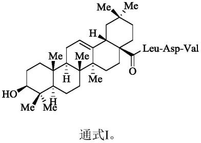 齐墩果酰-Leu-Asp-Val,其合成,活性和应用