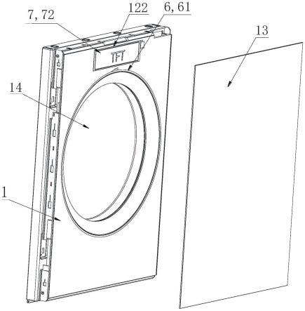一种门体结构及滚筒洗衣机的制作方法