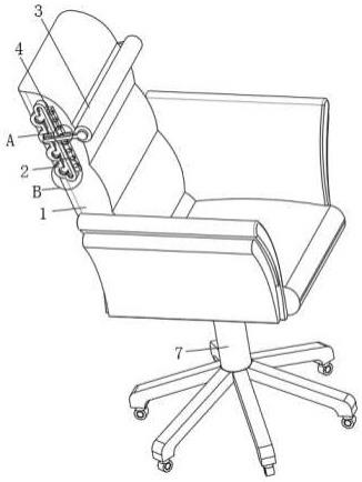 一种智能家居用头枕可调节式智能温控真皮椅的制作方法