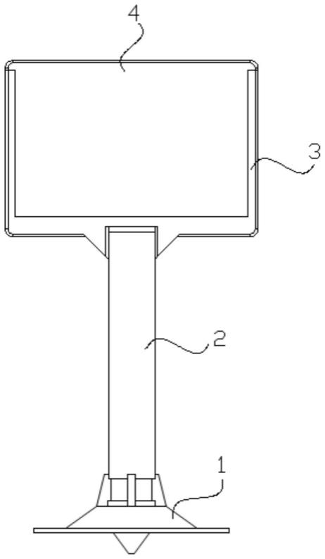一种燃气管道玻璃钢标志牌的制作方法