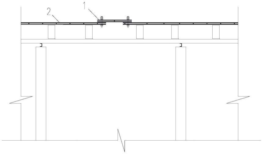 一种用于变电站中10KV母线桥的连接结构的制作方法